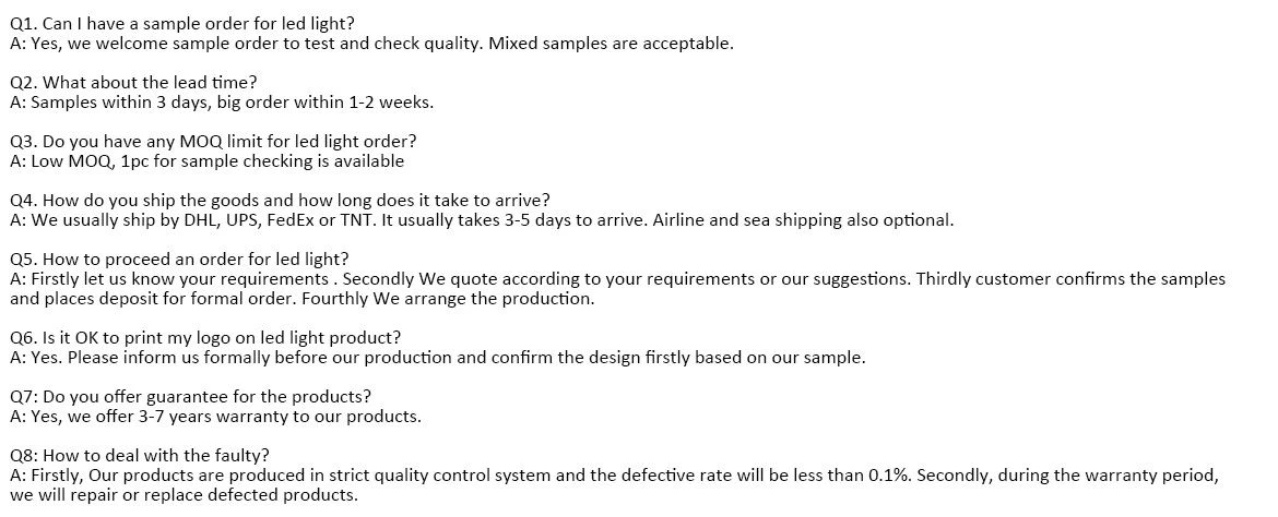 FAQ FAQ