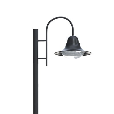 Mastmontierte Straßenlaterne